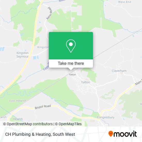 CH Plumbing & Heating map