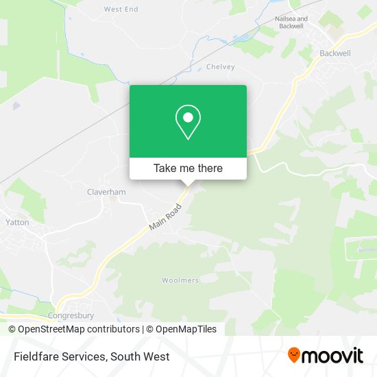 Fieldfare Services map