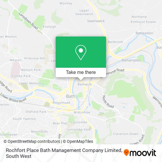 Rochfort Place Bath Management Company Limited map