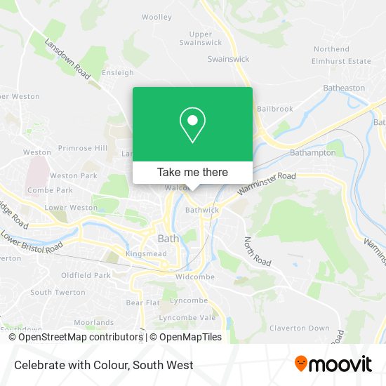 Celebrate with Colour map