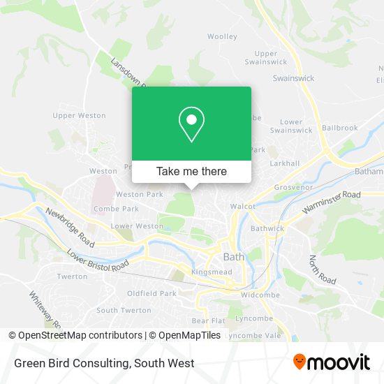 Green Bird Consulting map