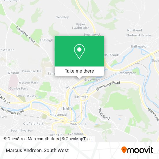 Marcus Andreen map