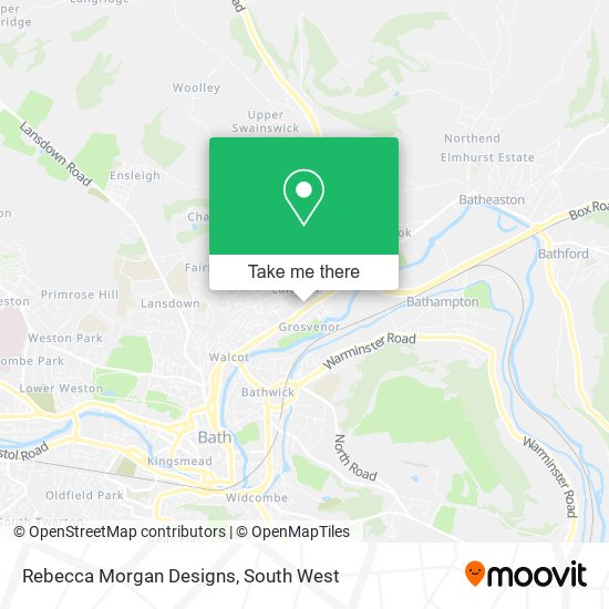 Rebecca Morgan Designs map