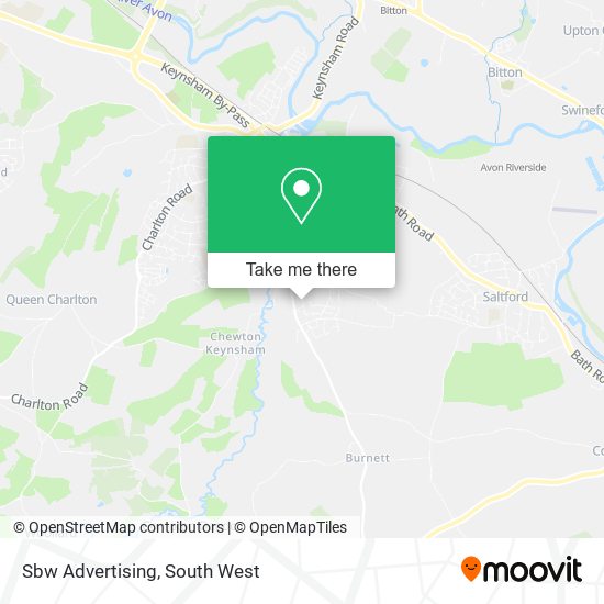 Sbw Advertising map