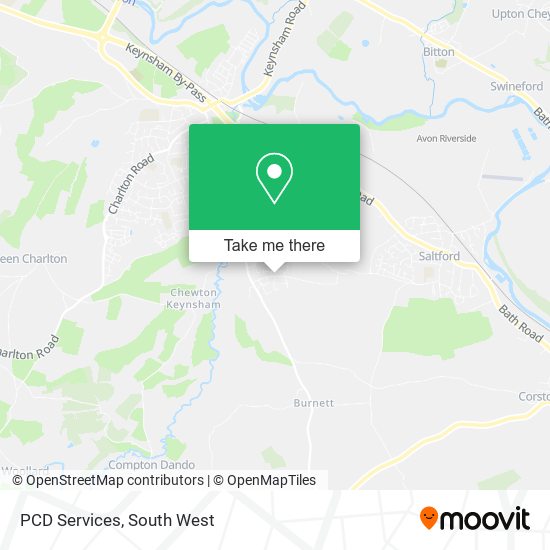 PCD Services map