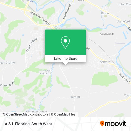 A & L Flooring map