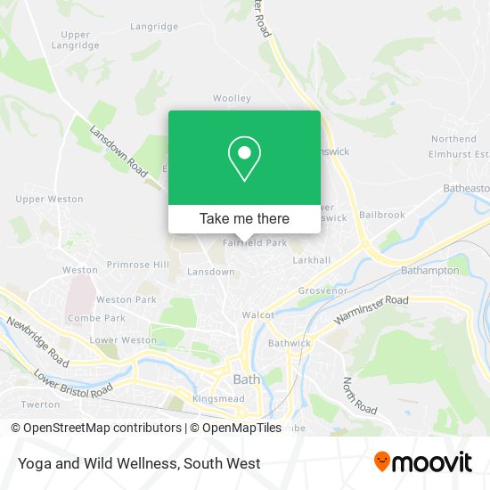 Yoga and Wild Wellness map