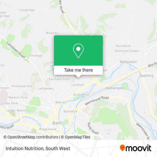 Intuition Nutrition map