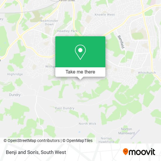 Benji and Son's map