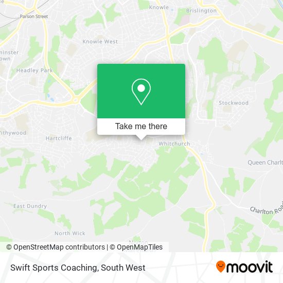 Swift Sports Coaching map