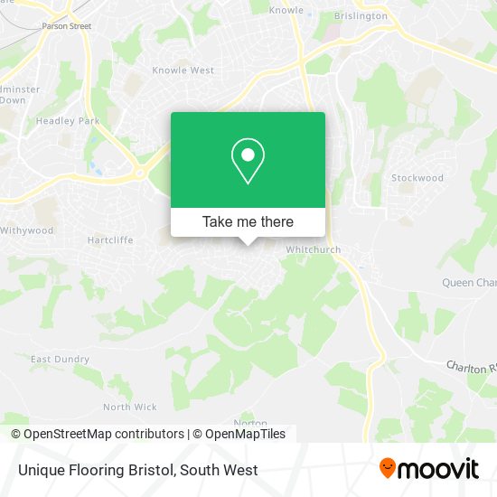 Unique Flooring Bristol map