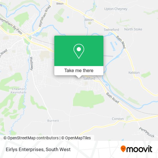 Eirlys Enterprises map