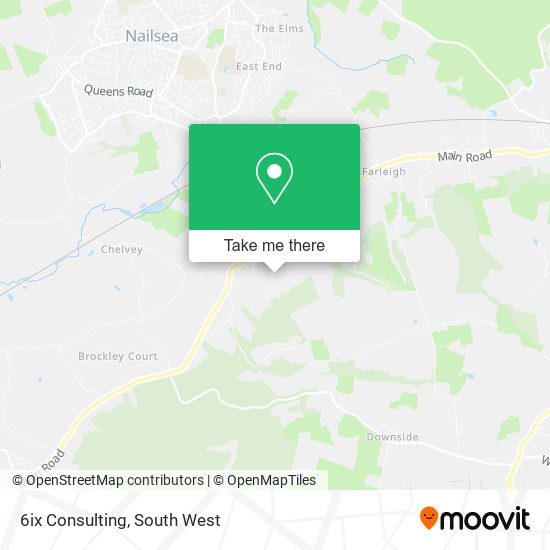 6ix Consulting map