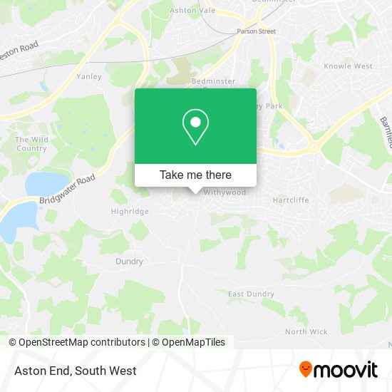 Aston End map