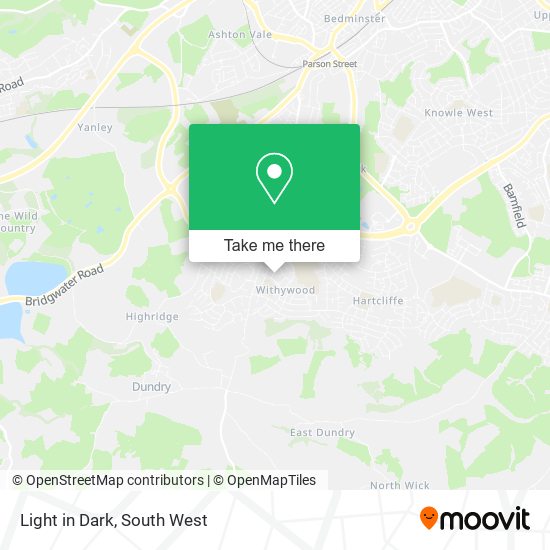 Light in Dark map