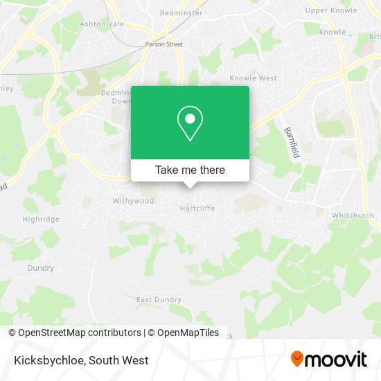 Kicksbychloe map