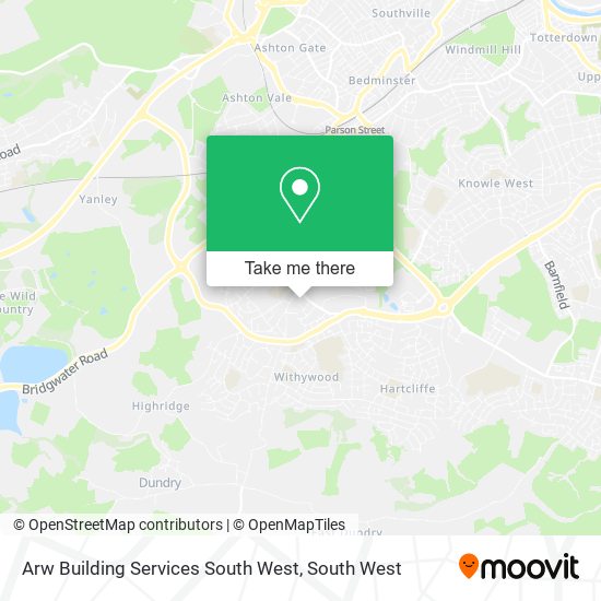 Arw Building Services South West map