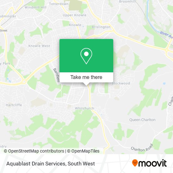 Aquablast Drain Services map