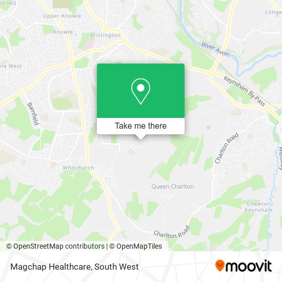 Magchap Healthcare map