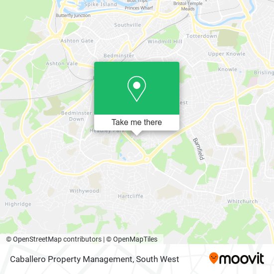 Caballero Property Management map
