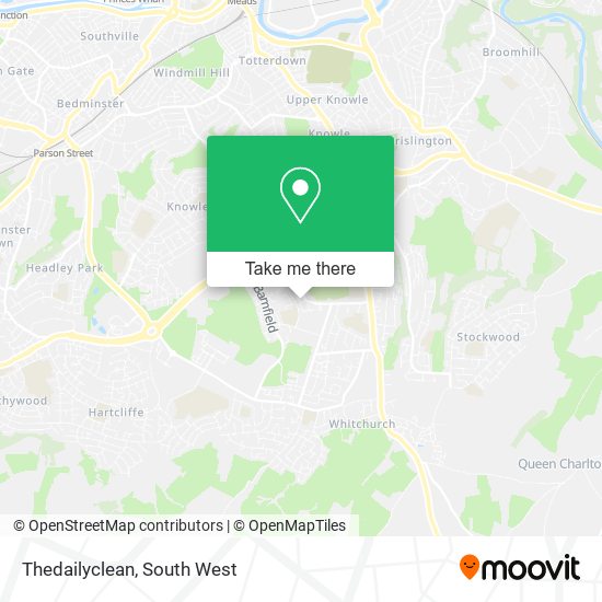 Thedailyclean map