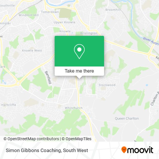 Simon Gibbons Coaching map