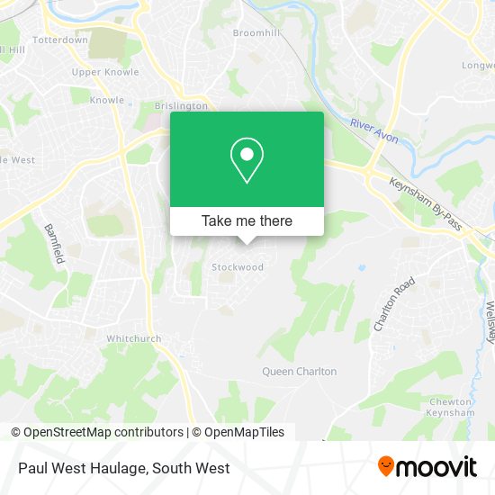 Paul West Haulage map