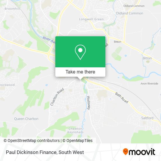 Paul Dickinson Finance map