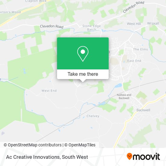 Ac Creative Innovations map