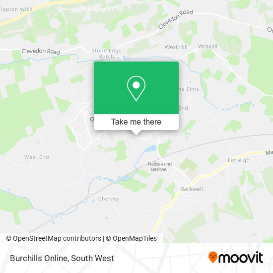 Burchills Online map