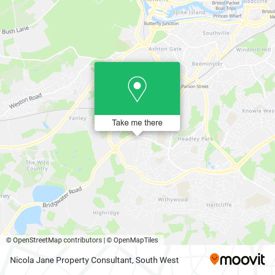 Nicola Jane Property Consultant map