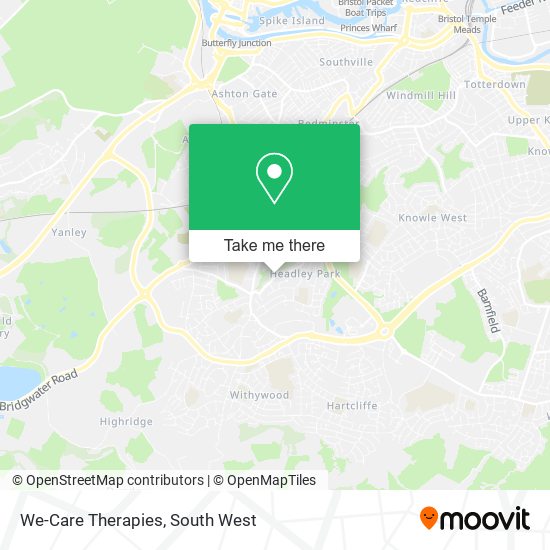 We-Care Therapies map