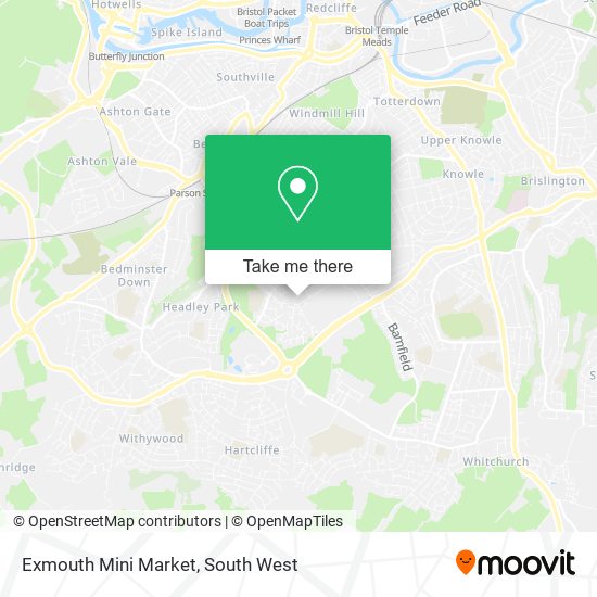 Exmouth Mini Market map