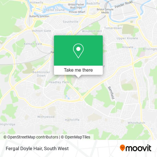 Fergal Doyle Hair map
