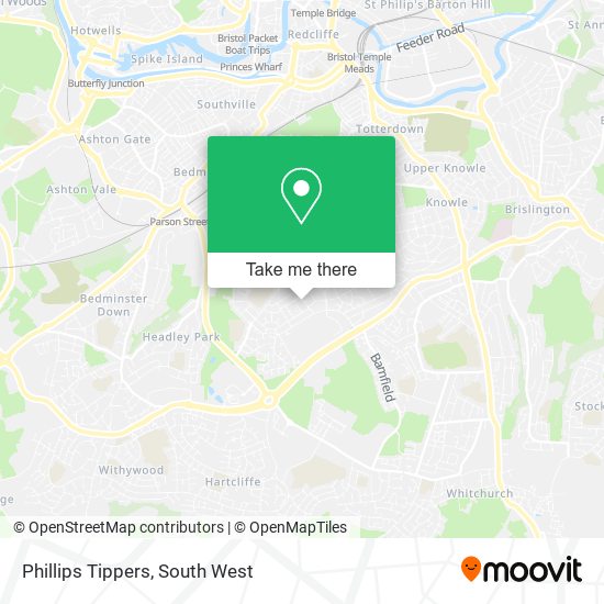 Phillips Tippers map