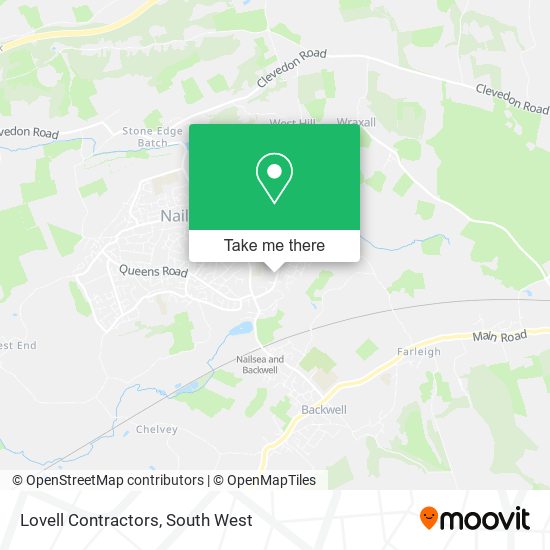 Lovell Contractors map