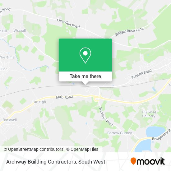 Archway Building Contractors map