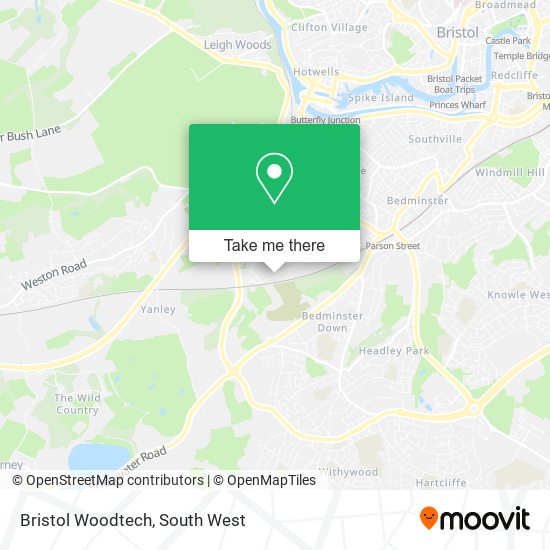 Bristol Woodtech map