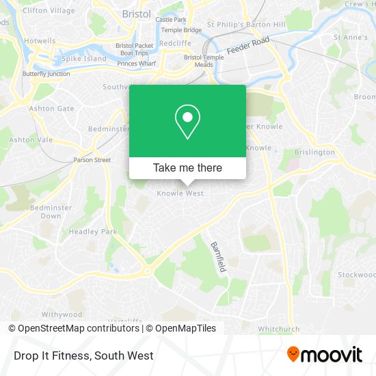 Drop It Fitness map