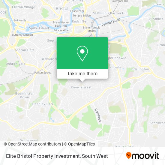 Elite Bristol Property Investment map