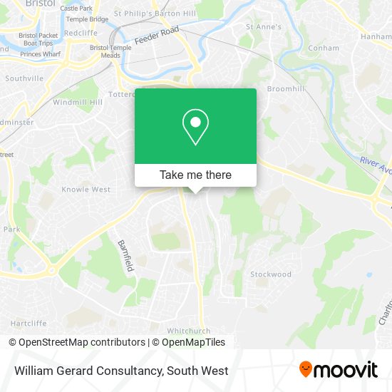 William Gerard Consultancy map