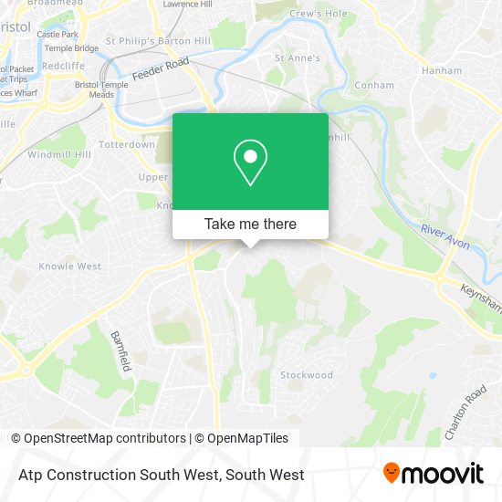 Atp Construction South West map