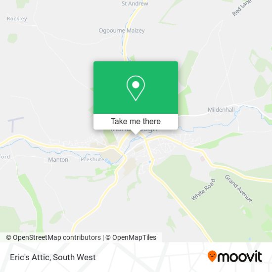 Eric's Attic map