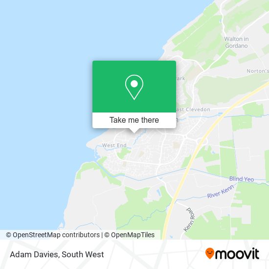 Adam Davies map