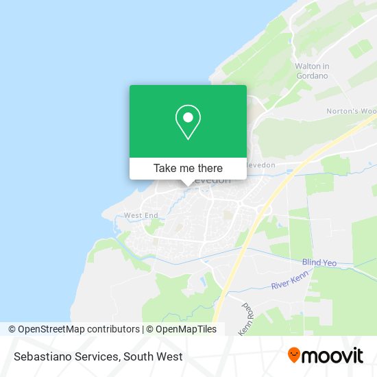 Sebastiano Services map