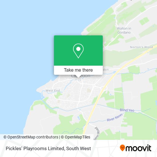 Pickles' Playrooms Limited map