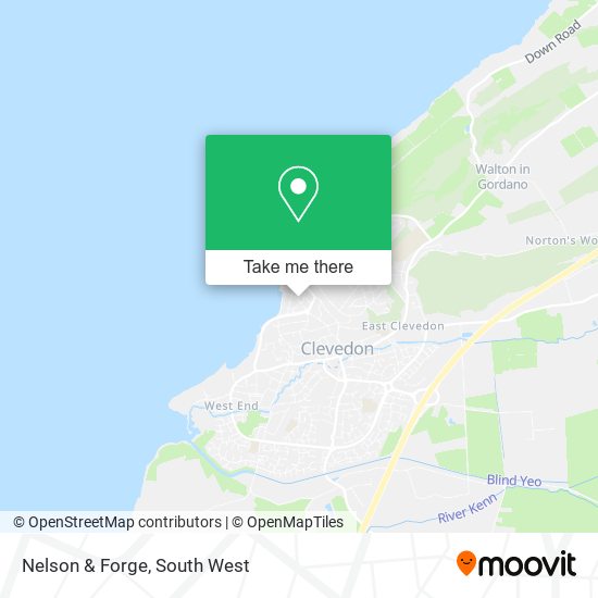 Nelson & Forge map