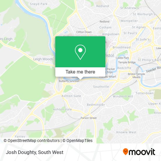 Josh Doughty map