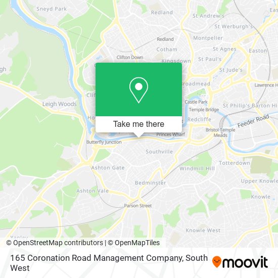 165 Coronation Road Management Company map