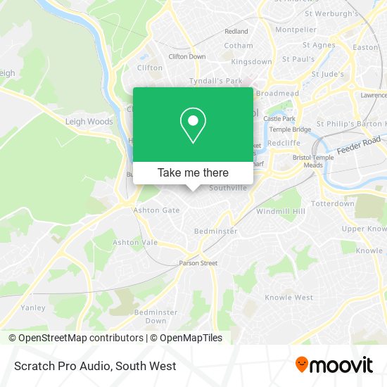 Scratch Pro Audio map